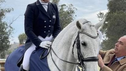 Malin Morén and Hamilcar Interagro at the 2022 South American Games (Photo by Cora Causemann)