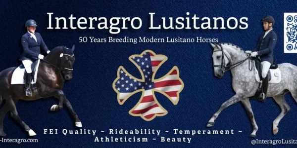 Interagro Lusitanos Named Sponsor of the WCD & GCDA Show Series