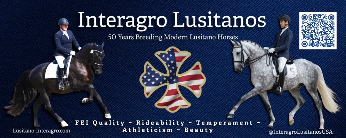 Interagro Lusitanos Named Sponsor of the WCD & GCDA Show Series